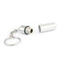 Zigarren Rundschneider Cigarre Cigar Driller Rundcutter verchromt mit Schl&uuml;sselring