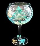 Holiday Forest Design - Hand Painted - Goblet - 12.5 oz.