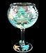 Holiday Forest Design - Hand Painted - Goblet - 12.5 oz.