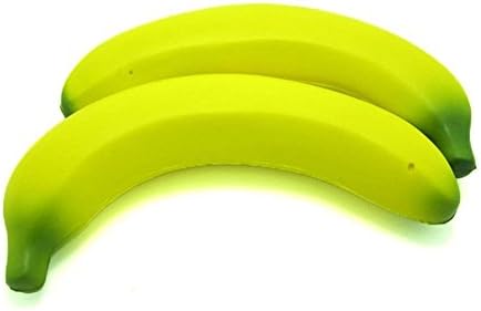 Squishy Banana Artificial Lifelike Kids Toy Fake Fruit Home Decoratio