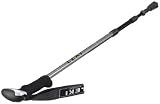 LEKI Trekking Stock Wanderfreund Aergon AS, silber, schwarz, 65 - 135 cm