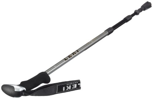 LEKI Trekking Stock Wanderfreund Aergon AS, silber, schwarz, 65 - 135 cm Preisvergleich