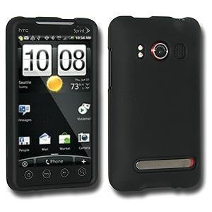 hard case or soft case for iphone:Unwired Accessories Rubberized Snap on Crystal Hard Case for HTC EVO 4G (Black) (NOT SHIFT)