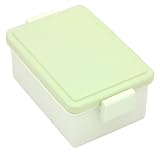 保冷剤一体型ランチボックス GEL-COOL+(ジェルクール・プラス) Lサイズ ヒート(薄緑) GC-034の画像