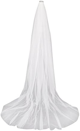 Shop Ginger Wedding 1T Cathedral Cut Edge Bridal Veil