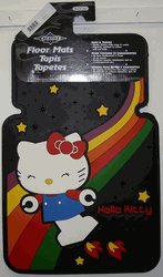 Hello Kitty Robot Rainbow - Front Floor Mats/FREE Rear Mats