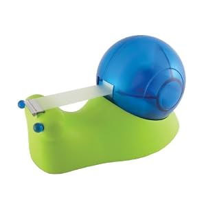 Made By Humans, Tape Dispenser Snail, Green (457)