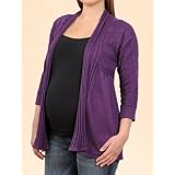 A Pea in the Pod: 3 4 Sleeve Cable Knit Maternity Cardigan by A Pea in the Pod