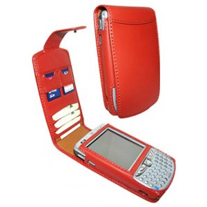 Piel Frama 895 Red Leather Case for hp iPaq hw6500 hw6900 Series
