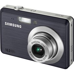 Samsung SL102 10MP Digital Camera with 3x Optical Zoom and 2.5 inch LCD (Grey)