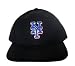 MLB New York Mets Snapback Hat Cap - Black Logo
