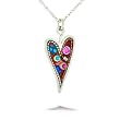 Sparkling Red Heart Necklace #1022 Sparkling Red Heart Necklace #1022