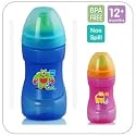 MAM Sports Cup - Large Hygienic Funky Leak Proof Cup 330ml Pink or Blue