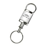 Infiniti G35 Logo Silver Valet Key Chain
