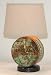 Antique Vintage Rustic Tin Accent Table Lamp