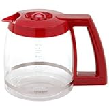 Cuisinart DGB-500RRC Coffeemaker/Urn 12 Cup Carafe, Red