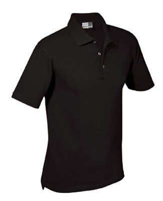 Poloshirt Herren promodoro HEAVY schwarz Übergröße 