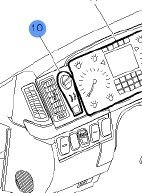 Volvo Truck Headlight Switch 20942848