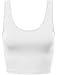 Fifth Parallel Threads FPT Basic Crop Tank Top White L