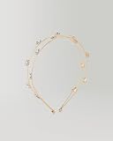 bebe Rhinestone Flower Double Headband