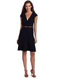 Nine West Dresses Women's Surplice Swing Dress