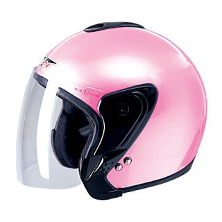 Open Face Motorcycle Helmets Scooter Helmet 617Pink