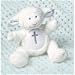 Mary Meyer Christening Plush Rattle, Lamb