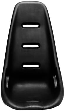 HUNSAKER USA 2600-2S2B: 2 Seats 2 Brackets Pro Wedge Back Poly Bucket Seat - Black