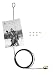 Kikkerland Cable Photo Holder Black
