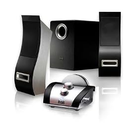 Hercules XPS Lounge 2.1 2.1 Multimedia Speakers (Black)