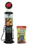 Black Retro Gas Pump Gumball Machine - NCAA Teams