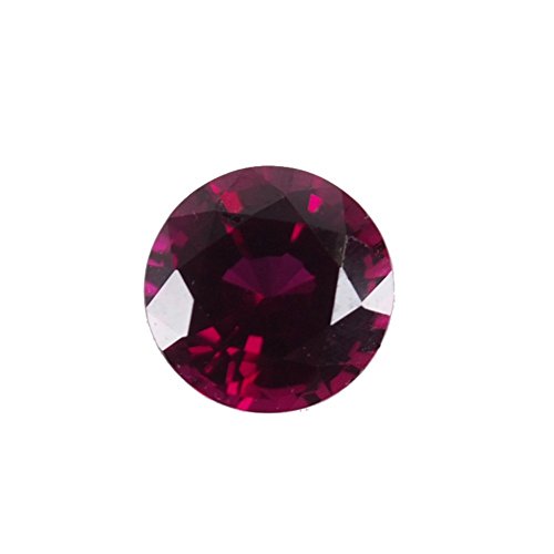 uGemsSynthetic Ruby Round 9mm Unset Loose