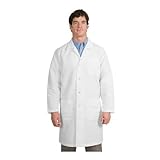 CornerStone; - Full-Length Lab Coat. >> XL,White