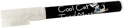 Cool Cat Chalk 3mm Chalk Marker for Blackboards, Wedding & Party Decorations, Office Supplies, Restaurant Menus - Brighten Home Decor or Display Calligraphy With This Liquid White Paint Pens