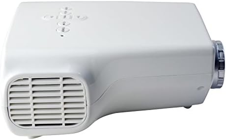 Portable HD Mini Projector, Fastle® Entertainment Multimedia LED LCD Support PC VGA USB AV SD Card 1080P HDMI Video Game Home Theater Cinema Movie Beamer For PC Laptop iphone galaxy Mac, White