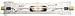 150 Watt 20000K Metal Halide Bulb - Radium, Double Ended