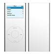 Solid State White Design Decal Skin Sticker for Apple iPod nano 2G (2nd Generation) 2GB/ 4GB/ 8GB Player