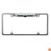 Absolute CAM2000CCDS Silver Universal License Plate Frame with Built-in CCD Waterproof Camera with IR
