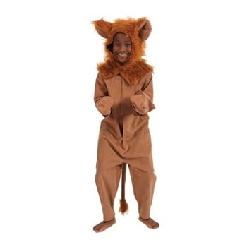 Déguisement de lion beige pour enfant 128 cm