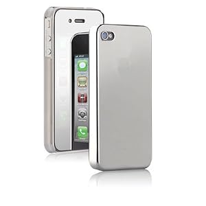 iPHONE 4 4G CHROME CASE +MIRROR SCREEN FOR SILVER