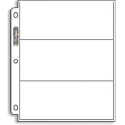 Ultra-Pro 3-Pocket Pages (Landscape Style) - 100 Pages per box