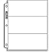 Ultra-Pro 3-Pocket Pages (Landscape Style) - 100 Pages per box
