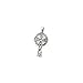 Claddagh Pendant - Sterling Silver Irish Celtic Knot Cross Pendant