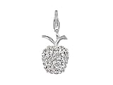 SilveRado(tm) VRB304-1 Verado Bling Apple Blitz White Bead / Charm