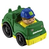 Fisher Price Little People Wheelies Vehicle Recycling Truck with Eddie