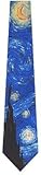 Starry Night Ties Art Vincent van Gogh Neck Ties