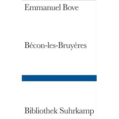B�con-les-Bruy�res: Eine Vorstadt (Bibliothek Suhrkamp)