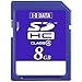 I-O DATA SDHC�������[�J�[�h 8GB �X�s�[�h�N���XClass4 SDH-F8G