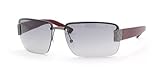 Gucci - Gucci 1798 Sunglasses Sun Glasses GRAY GRADIENT Lens DARK RUTHENIUM Frame
