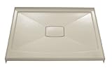 Kohler K-9397-G9 Archer FRP Shower Receptor with Removable Cover, 48-Inch by 36-Inch, Sandbar